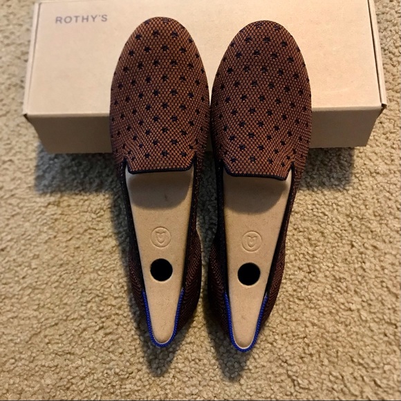 *Limited Edition* Rothy's The Loafer Sienna Dot SIZE: 10.5 - Picture 2 of 9